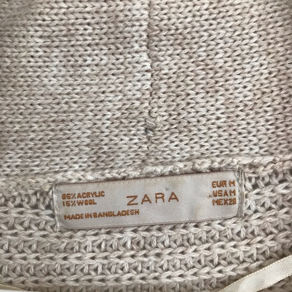 Zara M oatmeal sweater - Picture 2 of 6